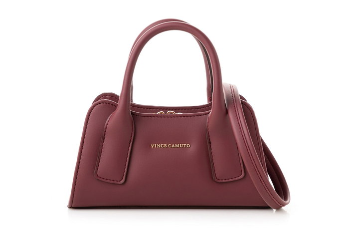 Vince Camuto Bolso de Mano Rojo Clarete